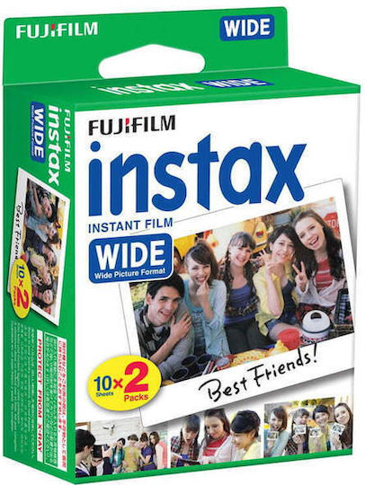Fujifilm Instax Wide Instant Филм (2x10 Експозиции)