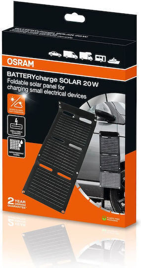 Osram Încărcător Solar Panou 20W cu Ieșire USB (OFSP20)