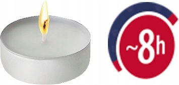 Aura Glass Ρεσώ Αρωματικό σε Λευκό Xρώμα 12τμχ