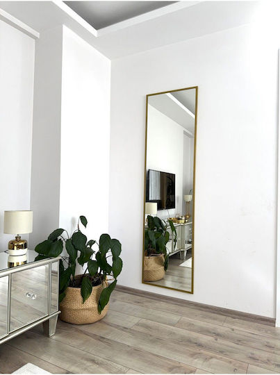 SteweHome Ορθογώνιος Χρυσός 180x50cm SteweHome Ορθογώνιος Χρυσός 180x50cm