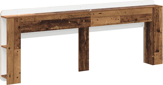 vidaXL vidaXL Hölzernes Kopfteil Für Bett Braun 193,5x80cm