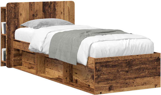 vidaXL Wooden Bed Headboard Brown 95x80cm