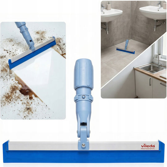 Rubber Squeegee Single Blade Vileda Professional