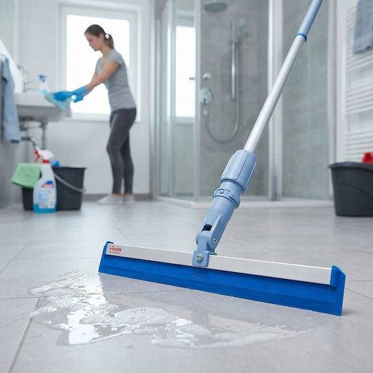 Rubber Squeegee Single Blade Vileda Professional
