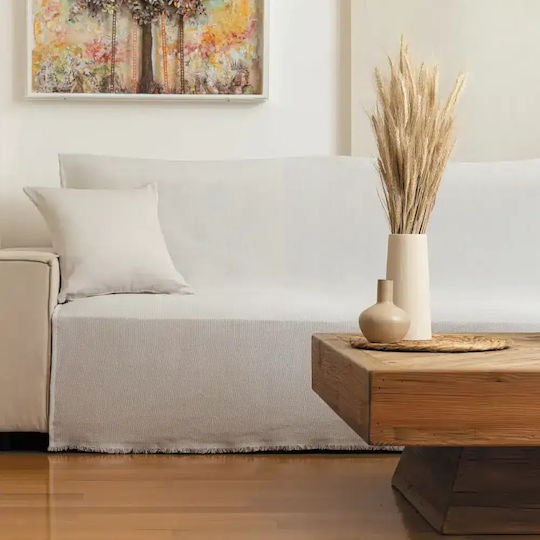 Borea Aura Ριχτάρι Τριθέσιου Καναπέ 180x300εκ. Γκρι