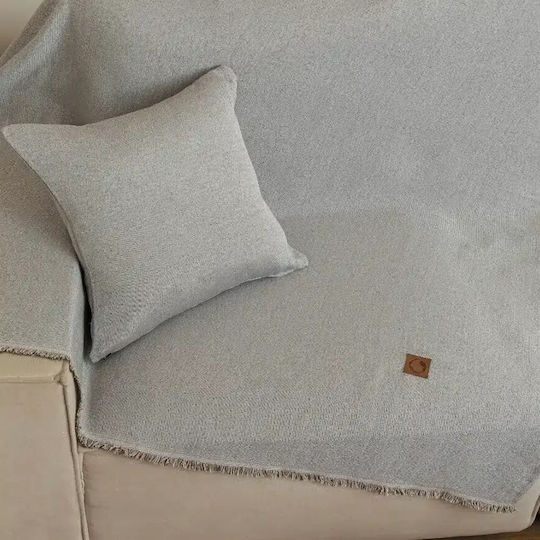Borea Aura Ριχτάρι Τριθέσιου Καναπέ 180x300εκ. Γκρι