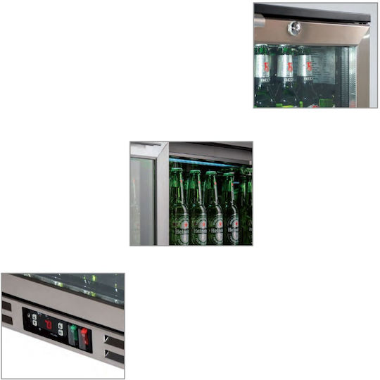 Alfa Frost Back Bar Refrigerator 222lt H89.6xW90xL53cm