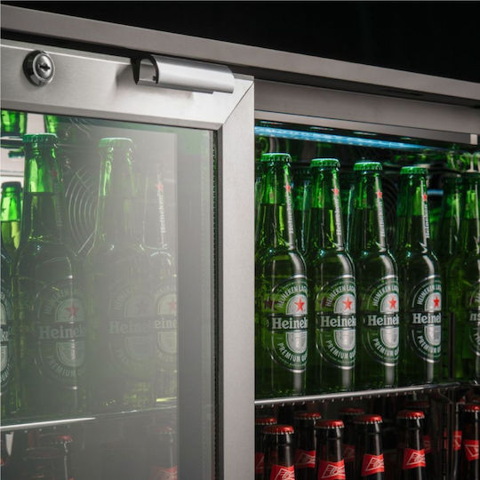 Alfa Frost Back Bar Refrigerator 222lt H89.6xW90xL53cm