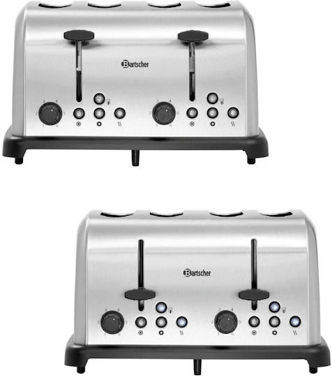 Alfa Frost Gewerbliche Toaster Pop-Up 1,48 kW