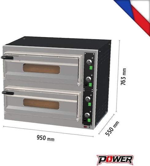 Alfa Frost Elektrischer Pizzaofen 8.8kW