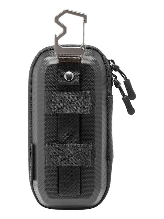 Spigen Sunglass Case Lock Fit Lf520 Acs09444 Universal Zipper Built In Metal Clip Bottle Opener Black