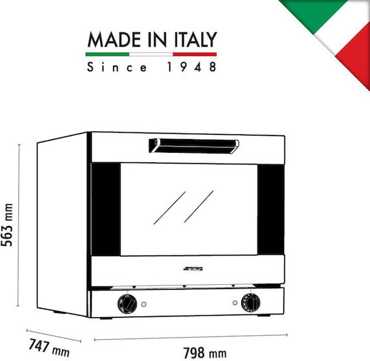 Alfa Frost Three-Phase Electric Oven ALFA410-2