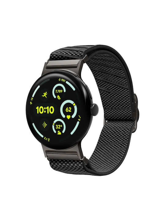 Spigen Lite Fit X Amp11420 Google Pixel Watch Watch 2 Watch 3 Watch 4 41mm Black