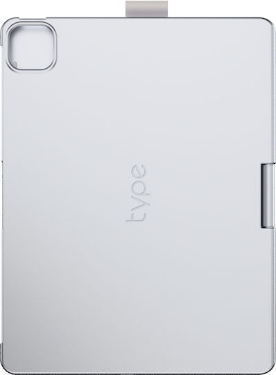 Supero Tablet Hülle Typecase Flexbook Touch Tastatur Ipad Air 11" M2 2024 M3 2025 M4 2026 Hell Rosa