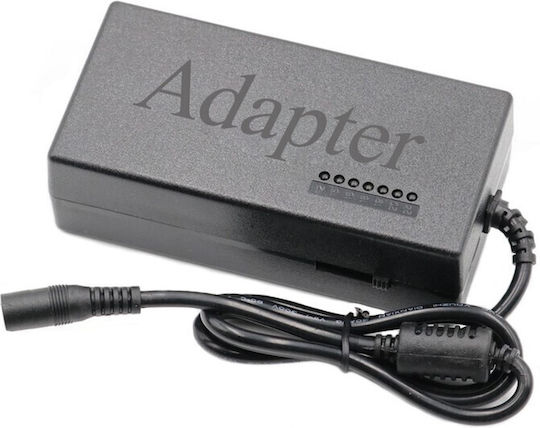 Mercaton Universal Laptop Charger 8 Connector Tips 12-24v 96w Black