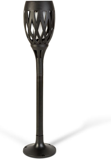 Lampă Solară Suspendată Tip Torță cu Lumină Albă Caldă IP44 14.5x14.5x13.5cm