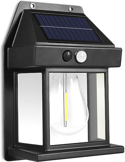 Wall Mounted Solar Light Warm White with Motion Sensor