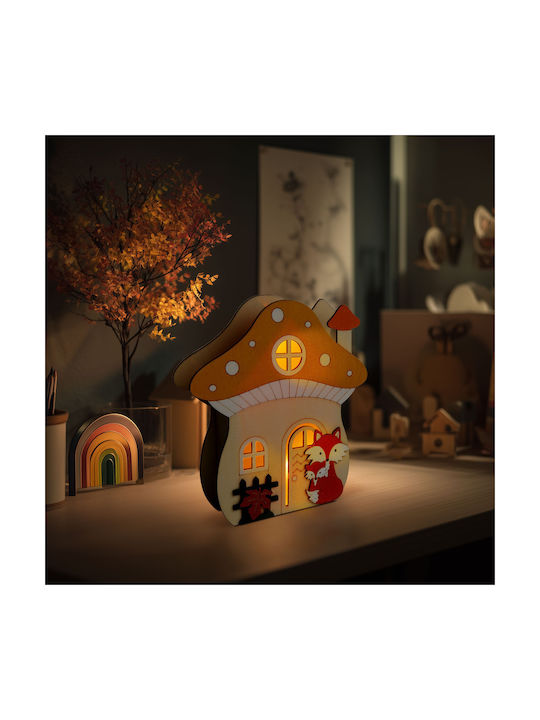 Lămpi Decorative Pentru Masă LED Alb Cald Ciupercă 15x16x5cm