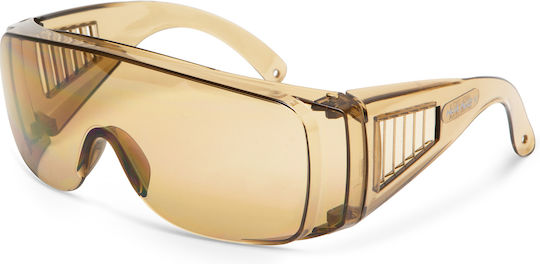 Ochelari De Protecție Profesionali Amber Protecție UV Lentile Anti-zgâriere Standard En166 En170 En172