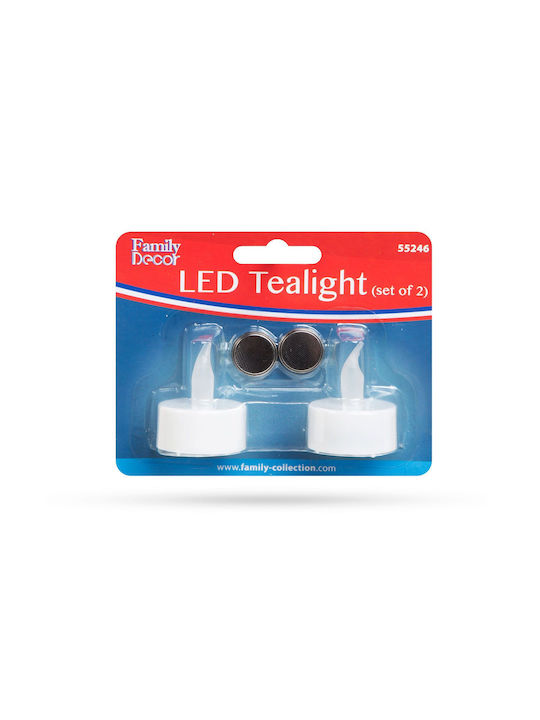 Lampa Decorativă LED Lumânăriță 2 Bucăți
