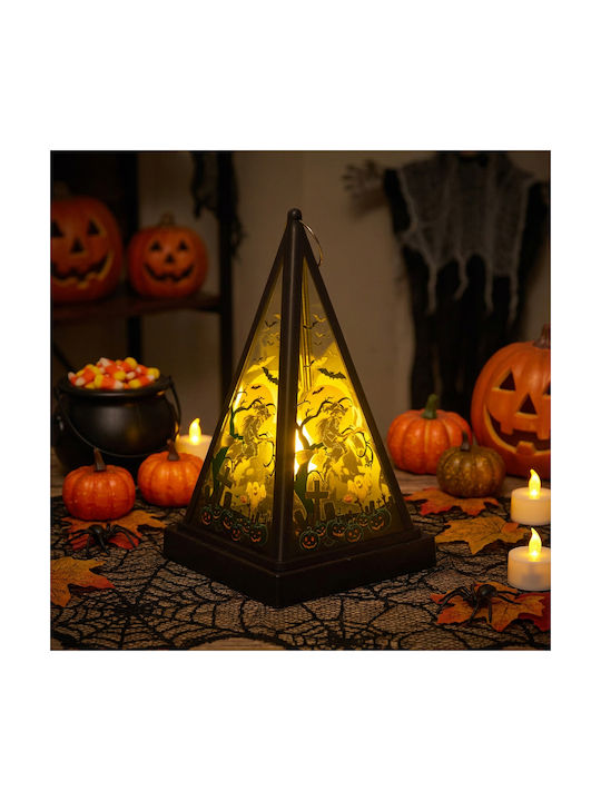 Decorative LED Lamp Warm White Pumpkin 9.5x9.5x17cm
