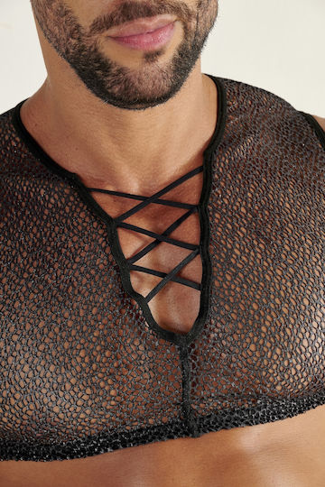 WOH Sexy Men's Gray Top