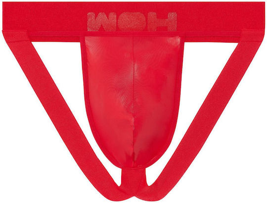WOH Men's Underwear Jockstrap Red