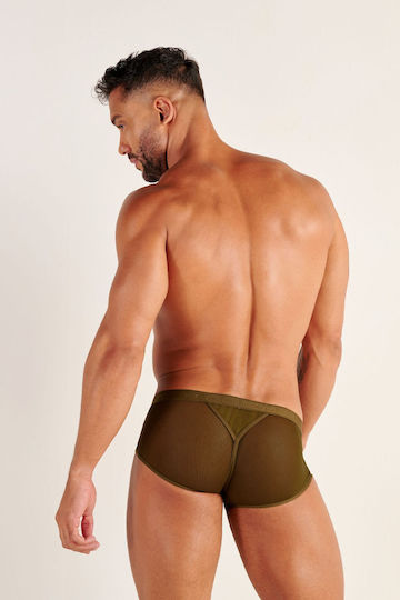 WOH Ανδρικό Sexy Slip Πράσινο