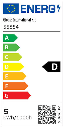 Bandă LED 12V Lumină Alb Cald 2m Tip SMD2835 cu Senzor de Mișcare & Sursă de Alimentare