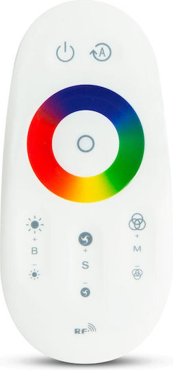 Bandă LED RGB Rezistentă la Apă 5m Tip SMD5050 cu Sursă de Alimentare și Telecomandă