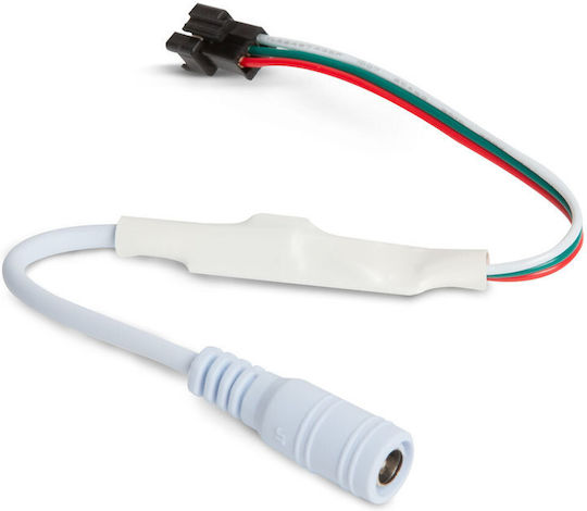 Bandă LED RGB Rezistentă la Apă 5m Tip SMD5050 cu Sursă de Alimentare și Telecomandă