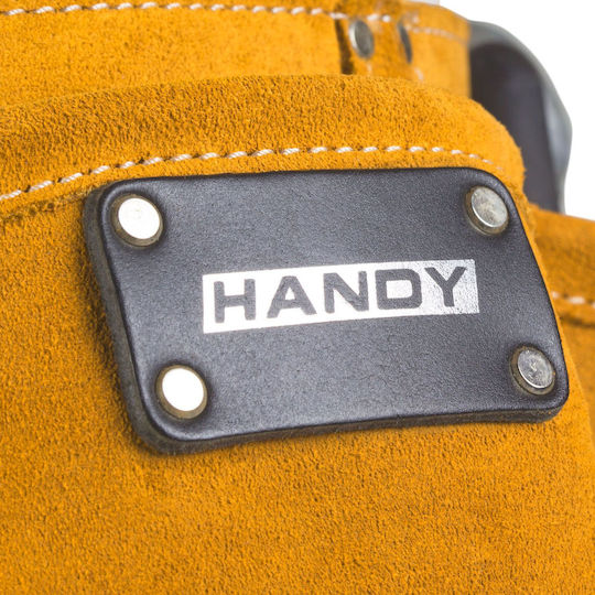 Professional Leather Tool Belt 9 Pockets Swivel Hammer Holder Tape Measure Holder