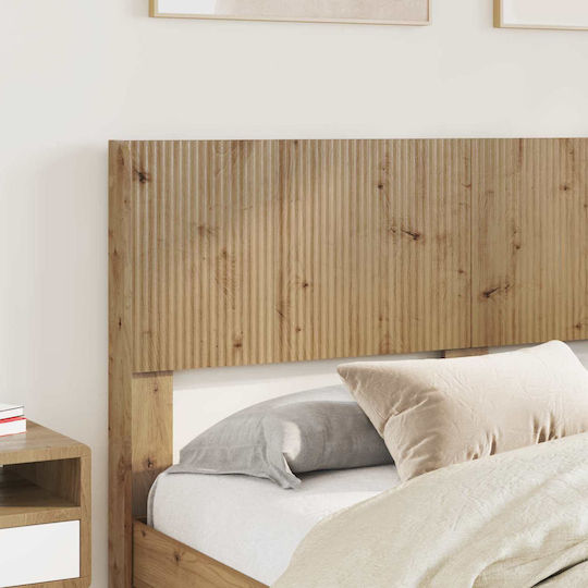 vidaXL Wooden Brown Bed Headboard 166.5x100cm
