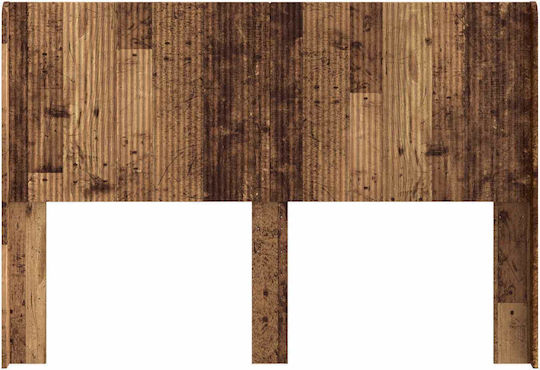 vidaXL Wooden Brown Bed Headboard 156.5x100cm