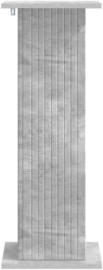 vidaXL Ανθοστήλες Ξύλινες Γκρι 30.5x30x80.5εκ. 2τμχ
