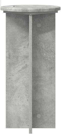 vidaXL Ανθοστήλες Ξύλινες Γκρι 29.5x29.5x60εκ. 2τμχ
