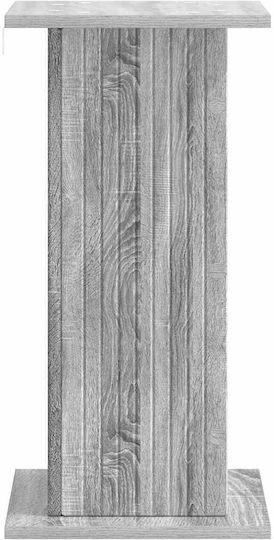 vidaXL Дървени Цветарници Сиви 30.5x30x60.5см 2 Броя