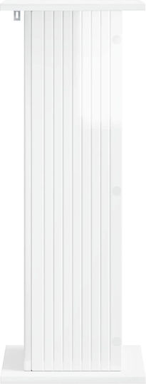 vidaXL Pflanzenständer 2 Stück Glänzendes Weiß 30,5 x 30 x 80,5 cm
