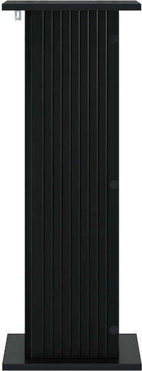 Vidaxl Plant Stand 2 Pieces Black 30.5 x 30 x 80.5 cm Treated Wood