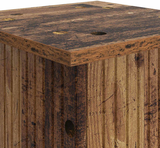 vidaXL Wooden Plant Stands 30.5x30x43 cm 2 Pieces