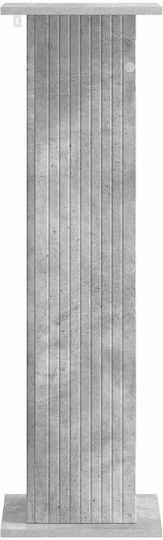 vidaXL Дървени Цветарници Сиви 30.5x30x100.5см 2 Броя