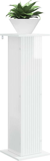 vidaXL Pflanzenständer Holz Weiß 30.5x30x100.5cm