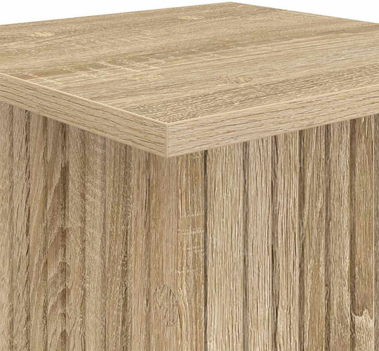 vidaXL Βάση Γλάστρας Ξύλινη 30.5x30x80.5εκ.