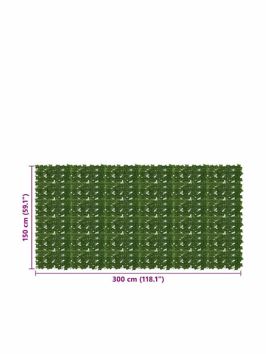 vidaXL Künstliche Pflanzen in Rolle 1,5x3m