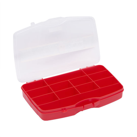 Werkzeugkoffer-Organisatoren 12 Schlitze Transparente 25.8x16x4cm
