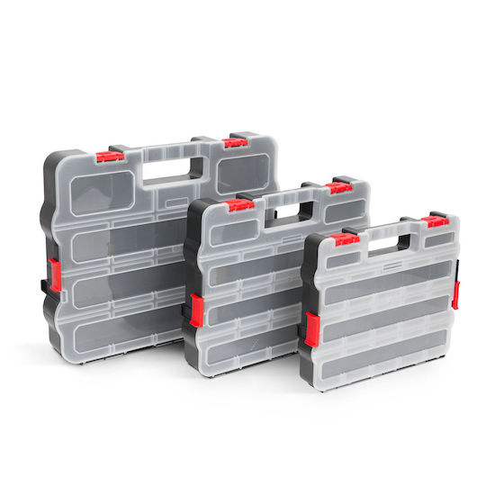 Tool Compartment Organiser Transparent 27x33x6cm