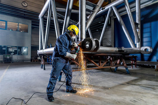 Metabo Schneller Winkelschleifer 2000W mit Geschwindigkeitsanpassung