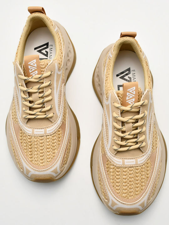 Adidași Chunky Pentru Femei Bej