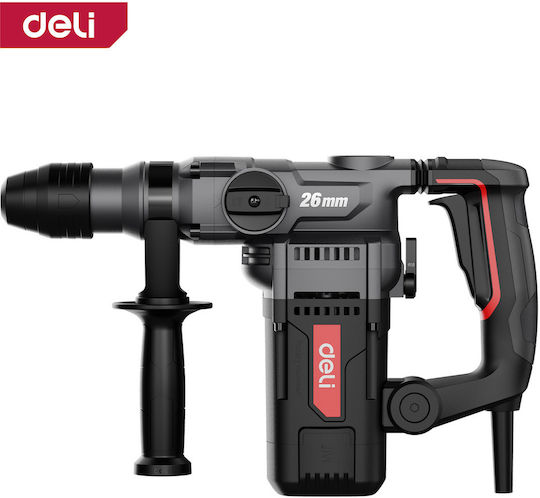 Deli Deli Rotary Hammer Power 1100W with SDS Plus Socket