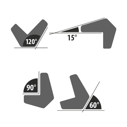 Angular Welding Magnet 15° 60° 90° 120° Neodymium Magnet 9 Kg Force